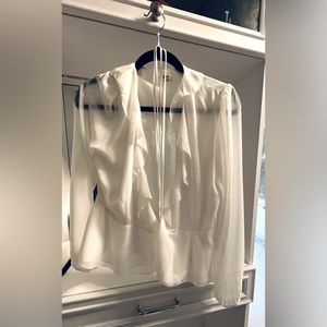 Wilfred white Wrap blouse